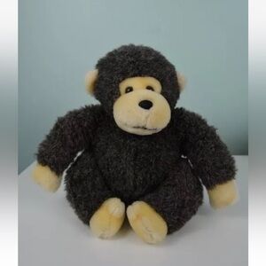 America Wego Darwin Monkey Plush Stuffed Animal Toy Chimp Ape Brown 10"